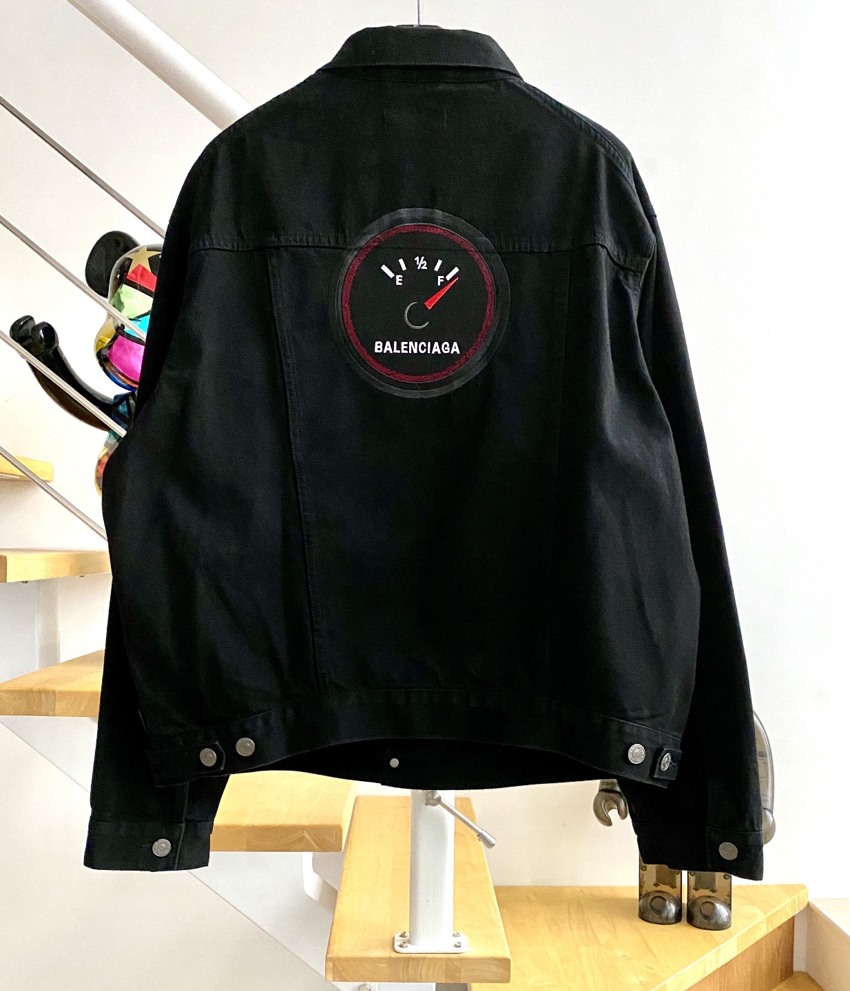 [계단집] 발렌시아가 계기판 로고 자켓 balenciaga
