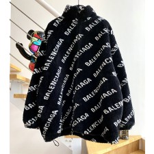 [계단집] 발렌시아가 로고 패턴 플리스 balenciaga