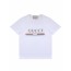 B7 구찌 앞 로고 화이트 반팔티 Gucci