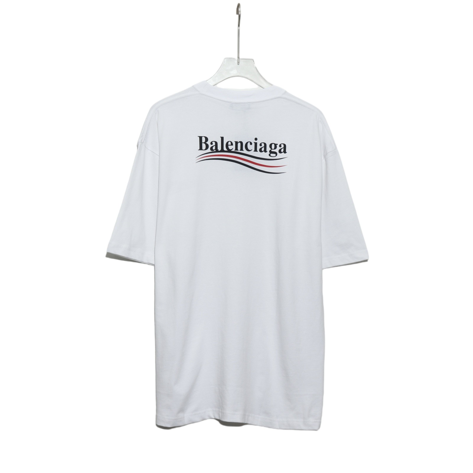 GTR공장 발렌시아가 웨이브 티셔츠 화이트 balenciaga