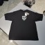 GTR공장 발렌시아가 가위 패턴 티셔츠 블랙 balenciaga