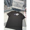 TJ공장 프라다 자수 로고 티셔츠 블랙 Prada