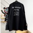 [계단집] 발렌시아가&PS5 모노그램 긴팔 티셔츠 블랙 balenciaga