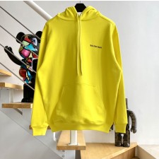 [계단집] 발렌시아가 모노그램 프린트 후드티 옐로우 balenciaga