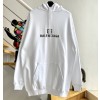 [계단집] 발렌시아가 21FW 모자이크 모노그램 BB 후드티 화이트 balenciaga