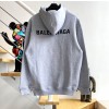 [계단집] 발렌시아가 201FW 블랙 모노그램 후드티 그레이 balenciaga