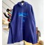 [계단집] 발렌시아가 웨이브 환경 보호 후드티 블루 balenciaga