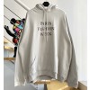 [계단집] 발렌시아가 모자이크 레터링 후드티 라이트 그레이 balenciaga