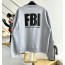 [계단집] 발렌시아가 FBI 이니셜 맨투맨 그레이 balenciaga