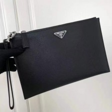 제2 프라다 사피아노 가죽 파우치 2NG005 28*18cm 
