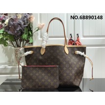 [88factory] 루이비통 모노그램 네버풀 32*29*17cm M40995 버건디 