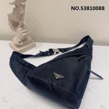 black frame 공장 프라다 리나일론 및 가죽 백팩 37.5*10*26.5cm 2VZ092 2컬러