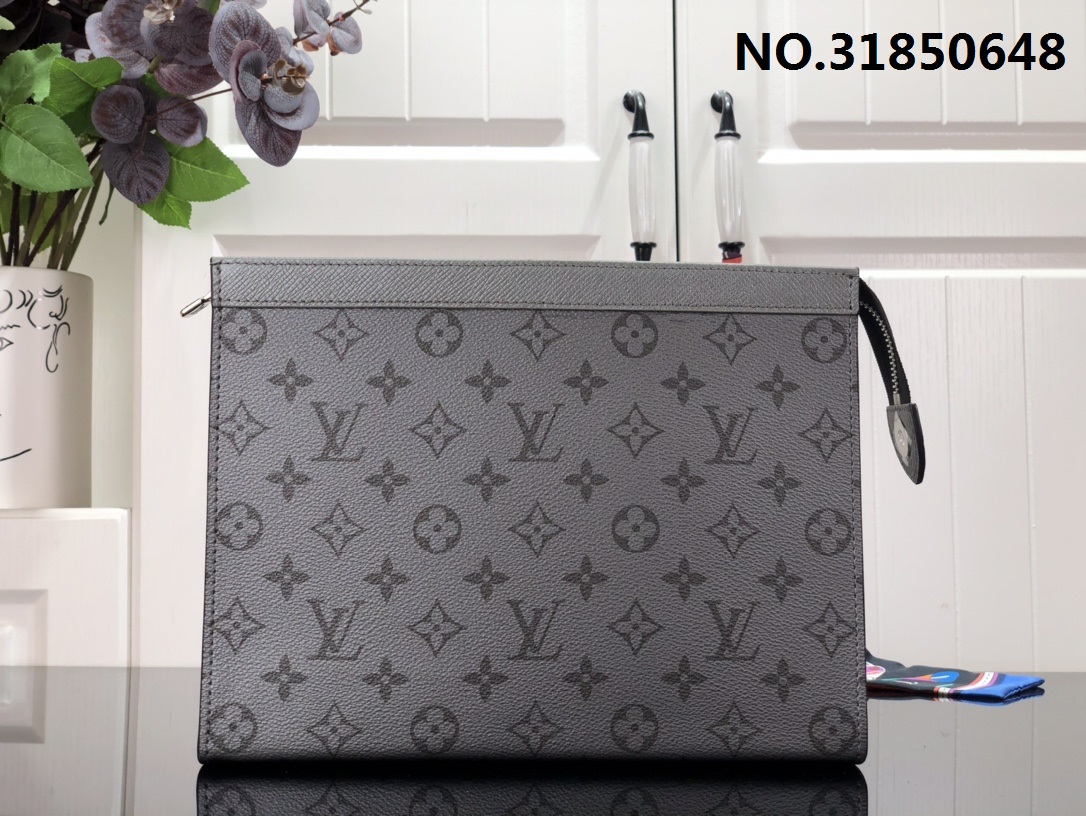 [88factory] 루이비통 포쉐트 보야주 M61692 27*21*3cm 그레이 