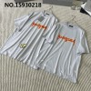 BL 발렌시아가 밑에 낙서 대미지 워싱 반팔티 그레이 balenciaga