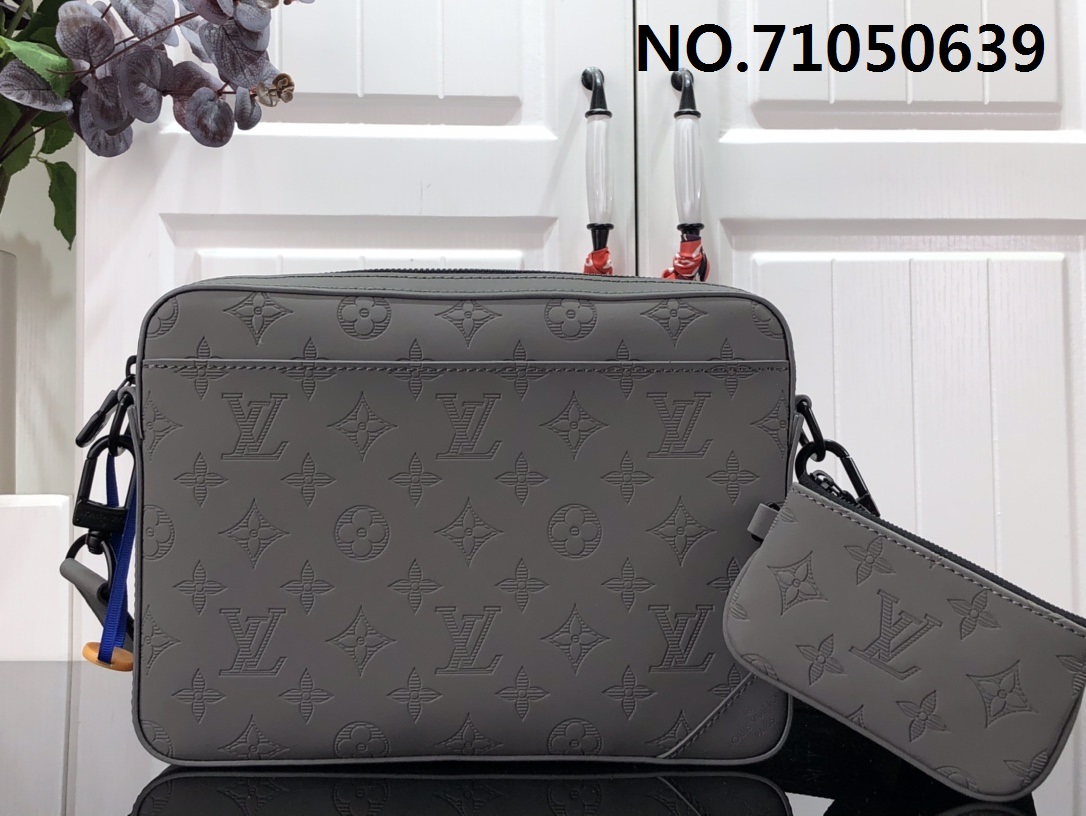 [88factory] 루이비통 듀오 메신저백 모노그램 쉐도우 앤트러사이트 그레이 26*18.5*5cm M46104 M69827