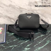 black frame 공장 프라다 사피아노 가죽 브리크 백 18*12*5.5cm 2VH070 