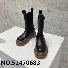 [AN3] 보테가베네타 배색 부츠...