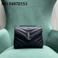 Pomegrante 생로랑 퀼팅 가죽 소재 LOULOU 루루 스몰 494699 24*9*18cm 12컬러