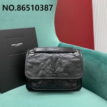 Pomegrante 생로랑 빈티지 가죽 소재 NIKI BABY 533037 22*17*12cm 21컬러