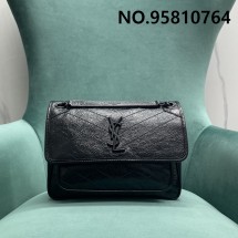 Pomegrante 생로랑 빈티지 가죽 소재 NIKI 미디엄 633158 28*14*20cm 9컬러
