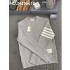 TJ공장 톰브라운 스트라이프 완장 맨투맨 그레이 Thombrowne