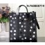 [88factory] 루이비통 x 야요이 쿠사마 삭 플라 블랙 실버 36.5*38*9cm M46404 