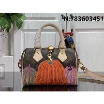 [88factory] 루이비통 x 야요이 쿠사마 스피디 반둘리에 20 모노그램 M46469 20.5*13.5*12cm 