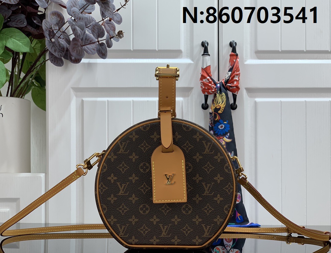 [88factory] 루이비통 쁘띠뜨 부아뜨 샤포 모노그램 M43514 17.5*16.5*7.5cm 2컬러 