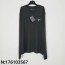 GTR공장 프라다 가슴 가죽 세모 모노그램 긴팔티 블랙 Prada