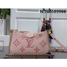 [88factory] 루이비통 이지 파우치 온 스트랩 모노그램 앙프렝뜨 그라디언트 핑크 M82346 19*11.5*3cm 