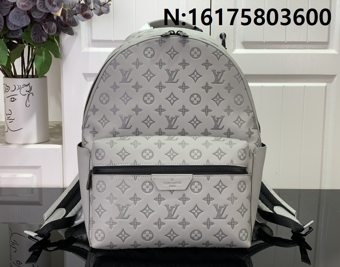[88factory] 루이비통 디스커버리 백팩 모노그램 쉐도우 앙트라시트 그레이 M46557 29*38*20cm 