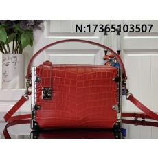 [88factory] 루이비통 사이드 트렁크 악어무늬 Petite Malle 숄더백 M46358 21*14*6cm 2컬러 