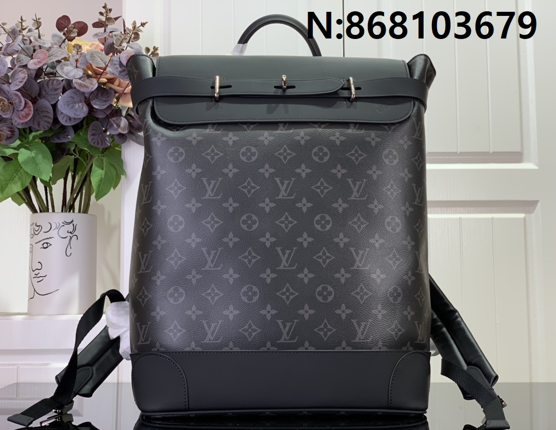 [88factory] 루이비통 스티머 백팩 모노그램 이클립스 M44052 32*45*16cm 