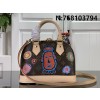 [88factory] 루이비통 x 야요이 쿠사마 알마 BB 모노그램 M46428 23.5*17.5*11.5cm 
