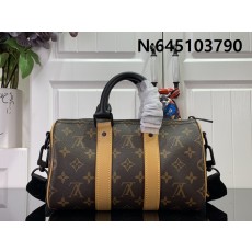 [88factory] 루이비통 키폴 반둘리에 25 모노그램 마카사르 샤프론 오렌지 M46687 25*15*11cm 