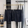 V공장 디올 23SS 베이직 오블리크 반바지 블랙 Dior
