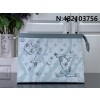 [88factory] 루이비통 포쉐트 보야주 MM 모노그램 아쿠아가든 크리스탈 블루 27*21*6cm M22763 