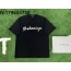 [잔디집1] 발렌시아가 흰색 펜글씨 모노그램 반팔티 블랙 balenciaga
