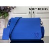 [88factory] 루이비통 에어로그램 메신저백 블루 30.5*24*10cm M57080 