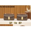 [LDK공장] 루이비통 포쉐트 메티스 이스트 웨스트 브라운 M46279 21.5*13.5*6cm 