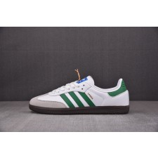 【TOP】AD Originals Samba OG 白绿 IG1024 아디다스