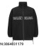 [잔디집2] 발렌시아가 모노그램 순색 이음 플리스 자켓 블랙 balenciaga