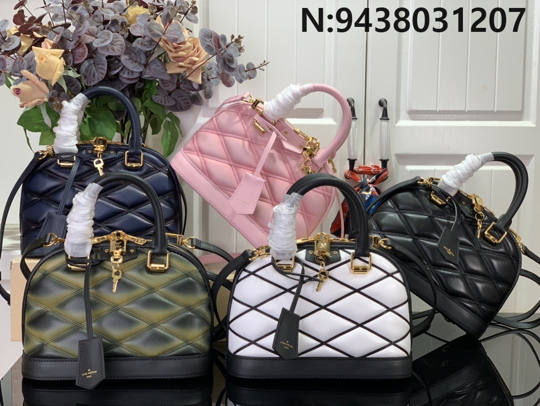 [88factory] 루이비통 알마 BB 말타쥬 레더 로사벨라 23.5*17.5*11.5cm M23666 M24453 5컬러 