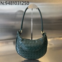 징 팩토리 보테가베네타 스몰 게멜리백 24.5*19*7cm 776764 흑녹색 