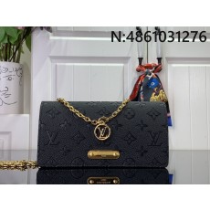 [88factory] 루이비통 월릿 온 체인 릴리 블랙 M82509 20.5*10*3.5cm