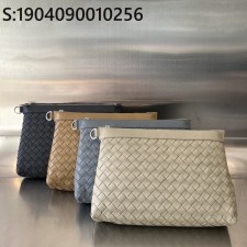 징 팩토리 보테가베네타 미디움 인트레치아토 지퍼 파우치 33*22*7.5cm 651852 4컬러 