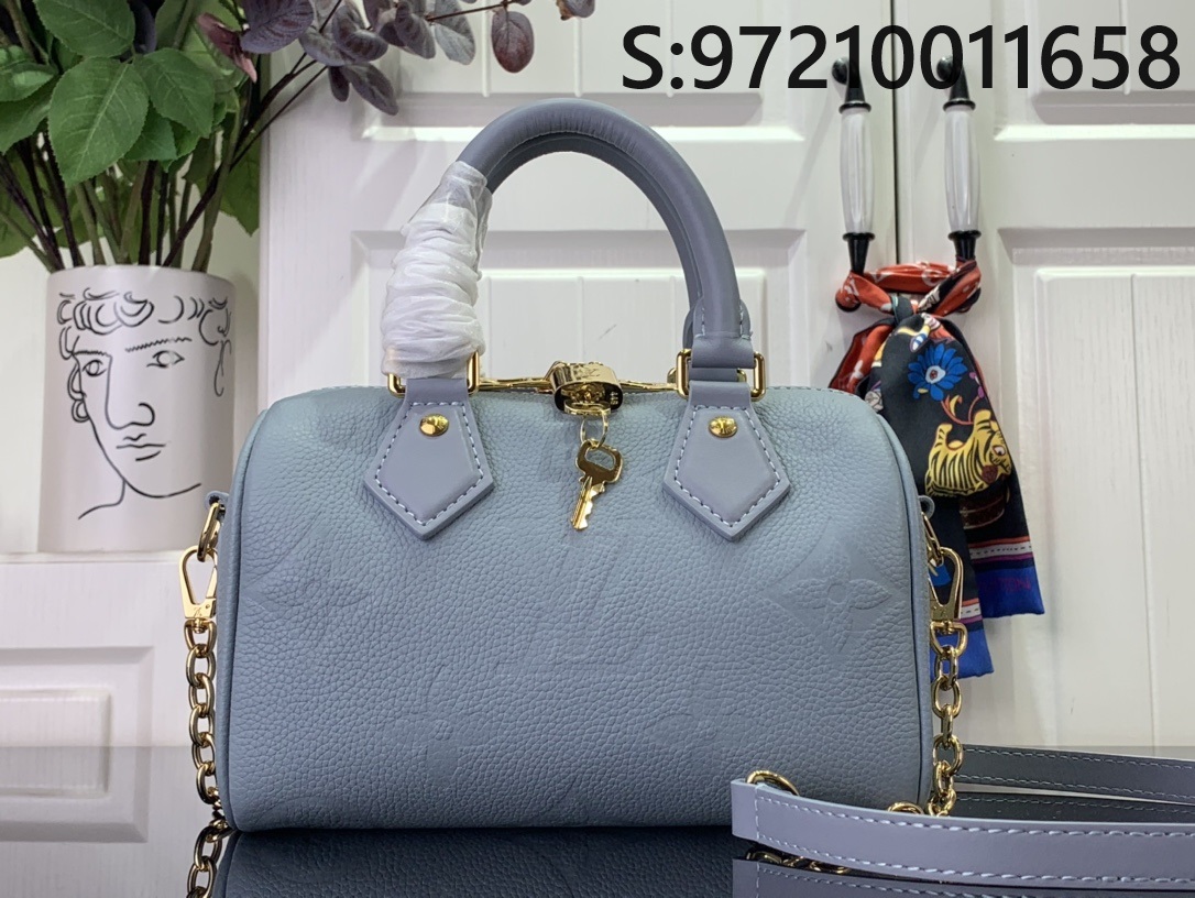 [88factory] 루이비통 스피디 반둘리에 20 모노그램 앙프렝뜨 블루 아워 M46517 M46484 20.5*13.5*12cm 