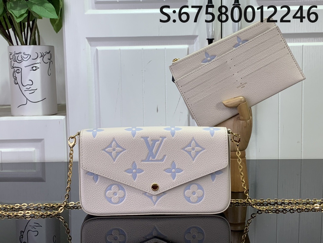 [88factory] 루이비통 펠리시 포쉐트 모노그램 M69977 21*12*3cm 연핑크