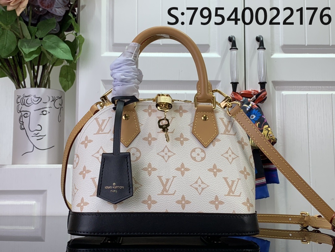 [88factory] 루이비통 알마 BB 모노그램 화이트 25*19*12cm M53152 