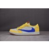 【LJR】WMNS Travis Scott x Air Jordan AJ 1 Low“Canary”金丝雀 淡黄色 DZ4137-700